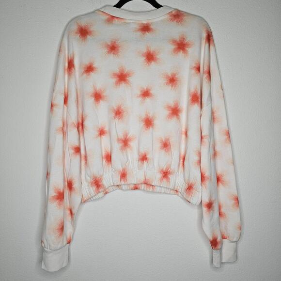 NWT Levi's Women's Coral Floral Sweatshirt Size XL - Picture 8 of 8